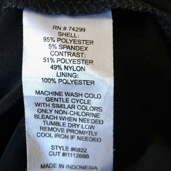 Two-tone embellished appliqué cocktail dress - Picture 8 of 8